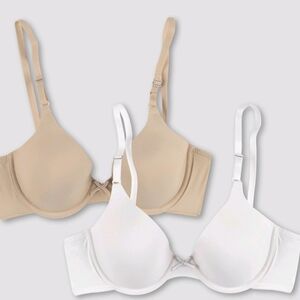 Maidenform 2 pack t shirt bras!